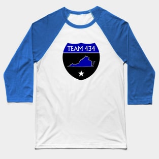 TEAM 434 - CTOP - BLUE Baseball T-Shirt